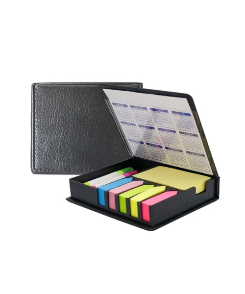 Memo pad with w/ Wax Gel Highlighter & Paper Index (0934BK)