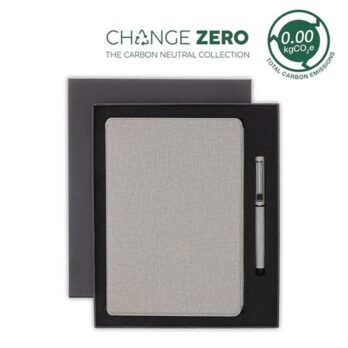 Sustainable Gift Set with Refillable Notebook & Pen